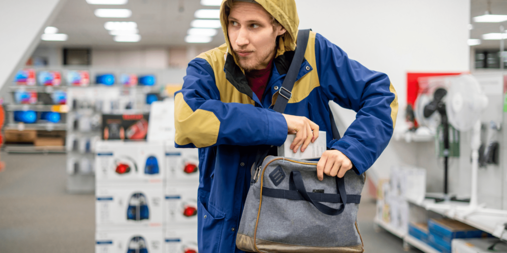 Lopás az áruházból