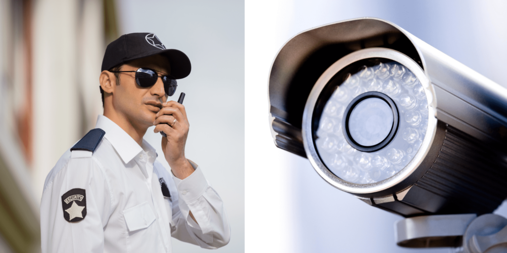 Távőrzés összevetve az élőerős őrzés védelemmel